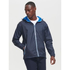 Ветровка Skate черная с серым, L