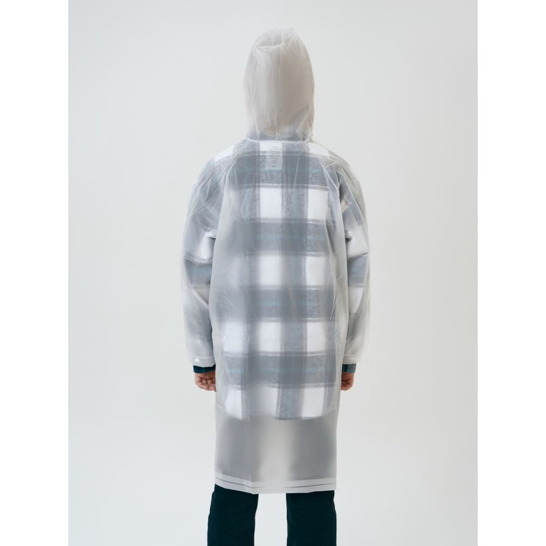 Дождевик детский RainDrop Kids, белый, 8 лет (рост 118-128)