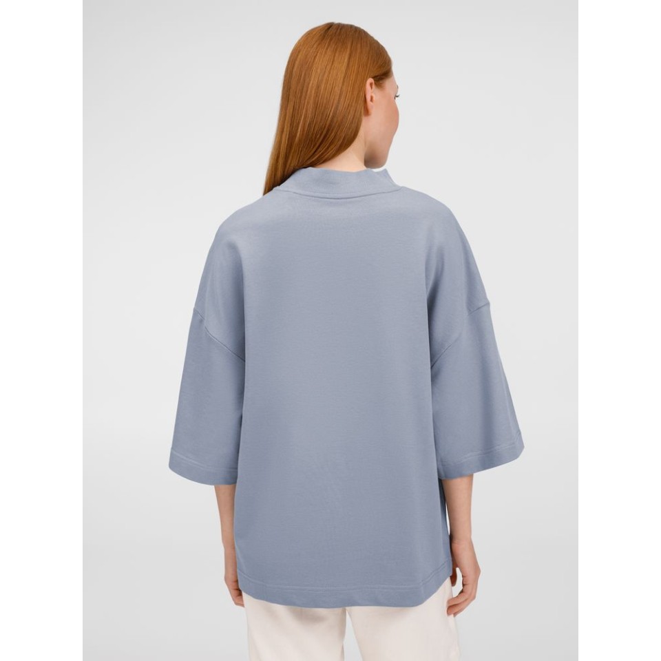 Футболка оверсайз унисекс T9, серая, размер XS/S