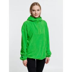 Анорак флисовый унисекс Fliska, зеленое яблоко, размер XS/S