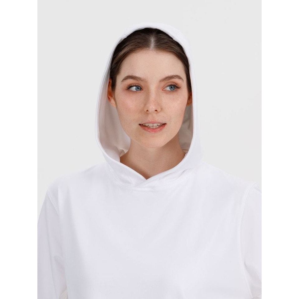 Худи унисекс Morfiss, белое, размер XS/S