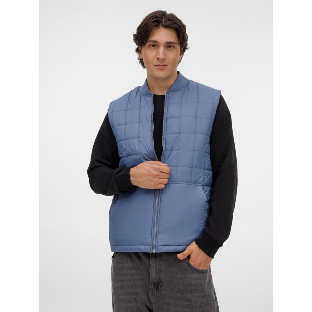 Жилет унисекс Warmbridge, синий (джинс)