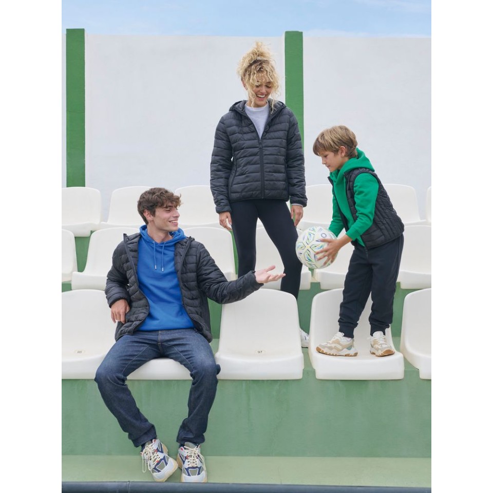 Куртка с капюшоном мужская Stream Men, черная, размер L