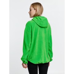 Анорак флисовый унисекс Fliska, зеленое яблоко, размер XS/S