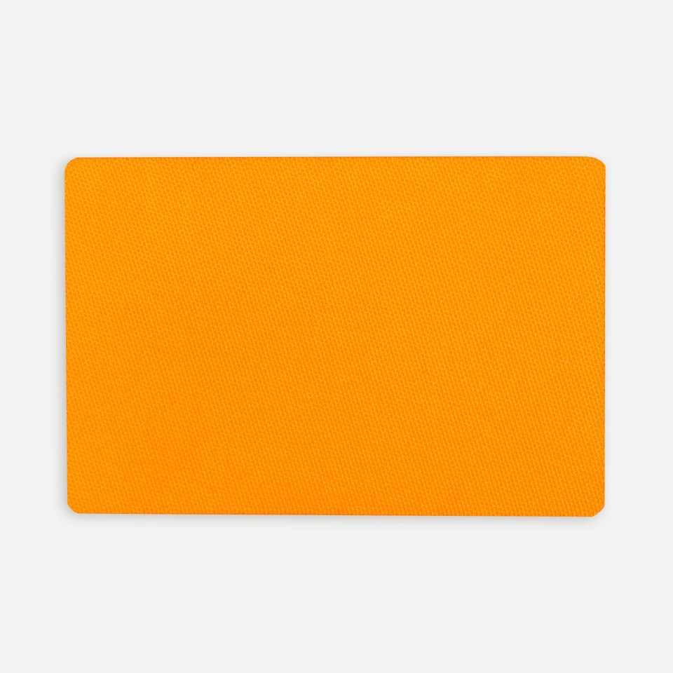 Наклейка тканевая Lunga, L,оранжевый неон