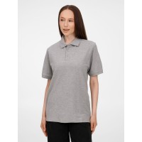 Рубашка поло унисекс Upswing, серый меланж, размер 3XL