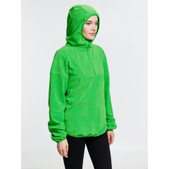 Анорак флисовый унисекс Fliska, зеленое яблоко, размер XS/S