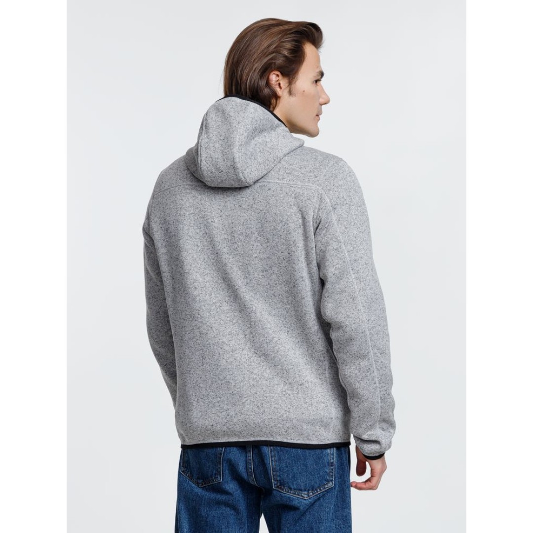 Куртка с капюшоном унисекс Gotland, серая, размер S