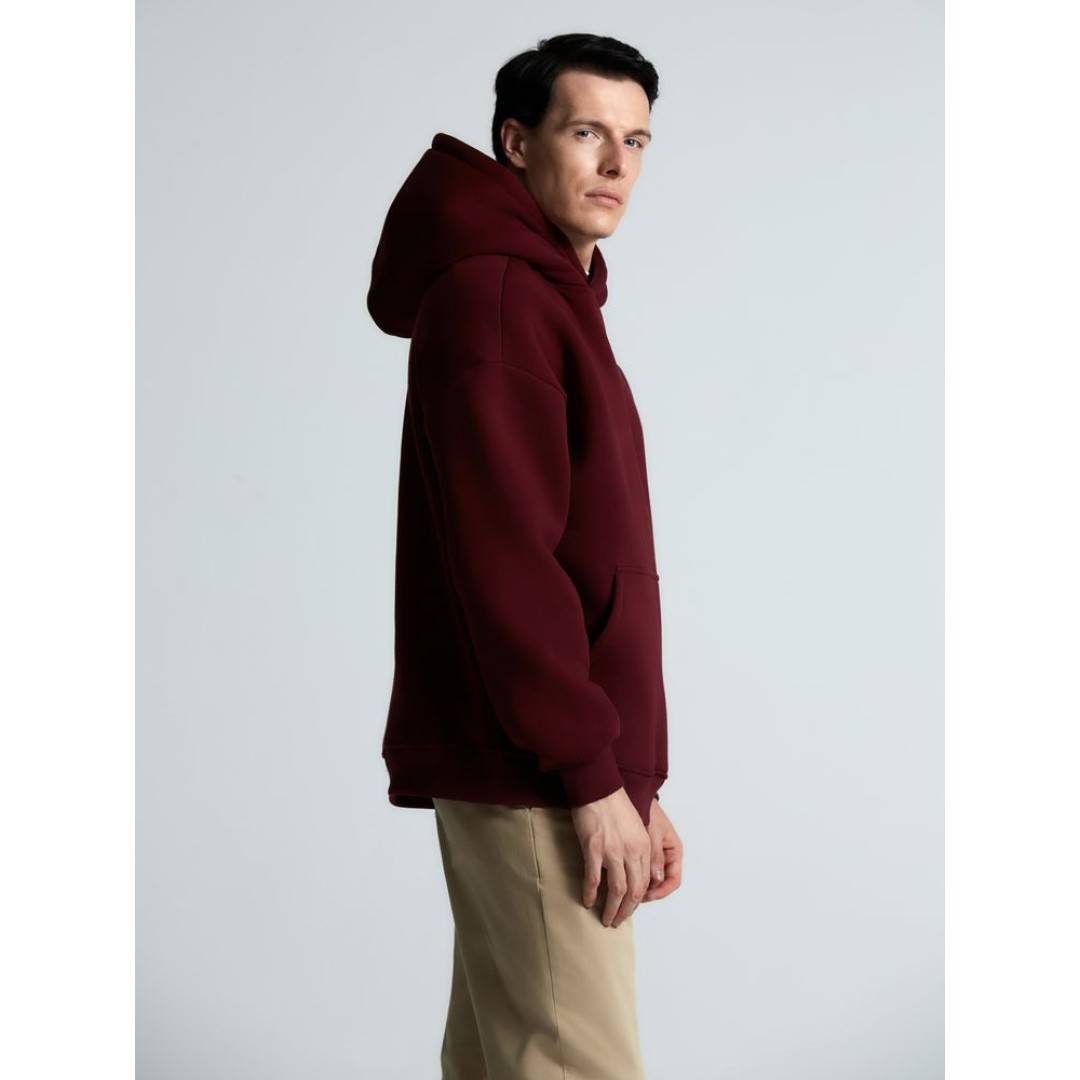 Худи Kulonga Oversize, бордовое