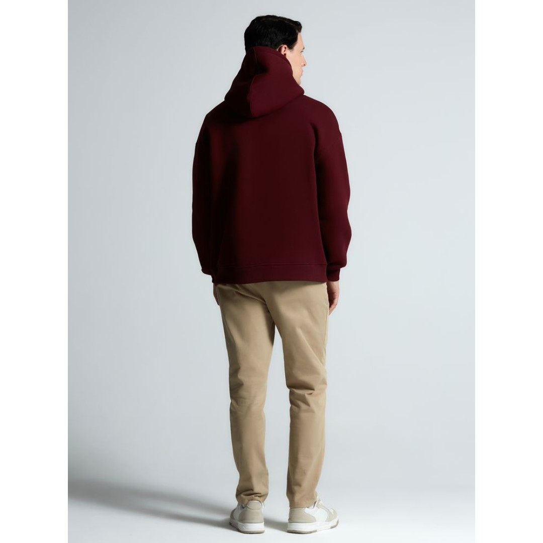 Худи Kulonga Oversize, бордовое