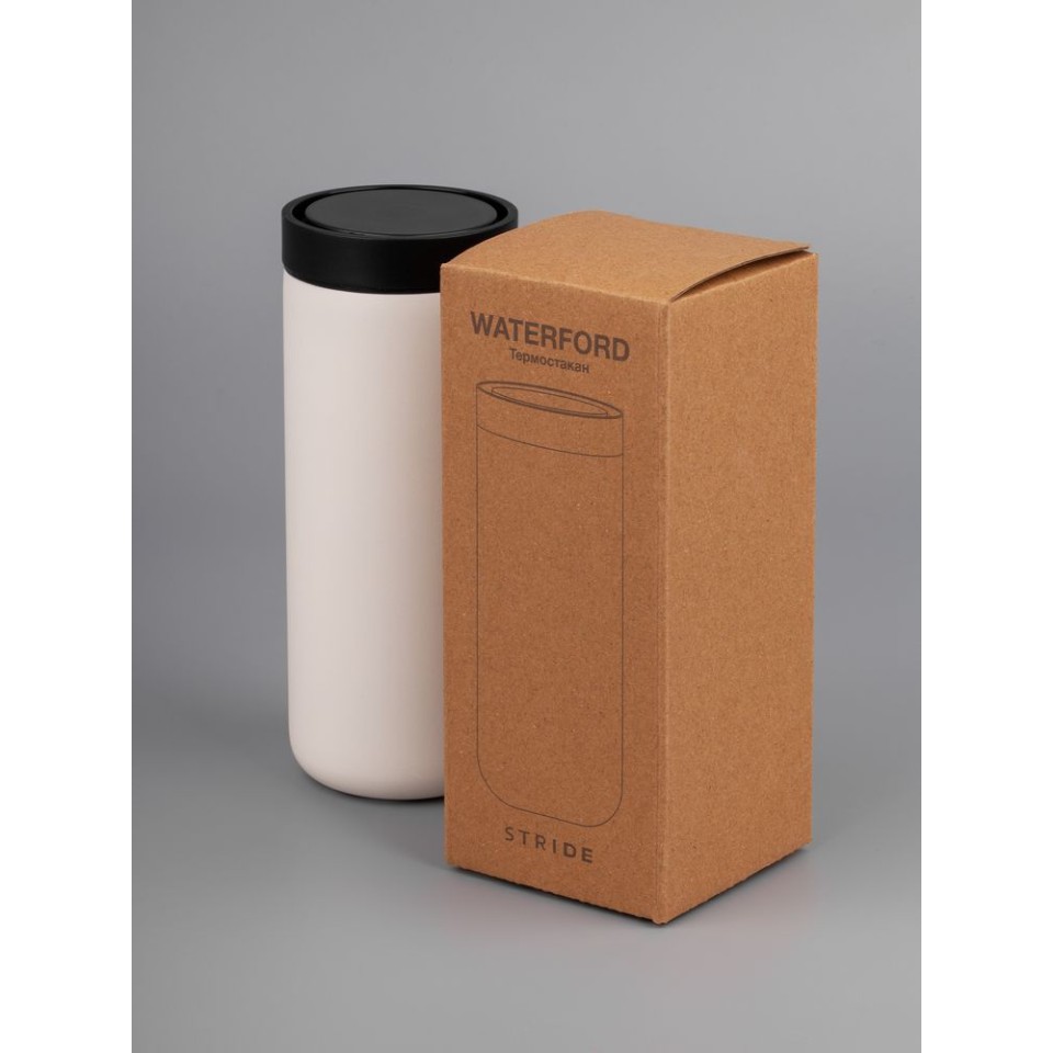 Термостакан Waterford, молочно-белый