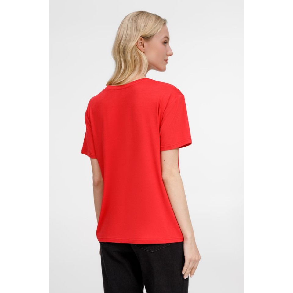 Футболка унисекс Senti, красная, размер S