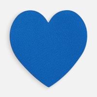 Наклейка тканевая Lunga Сor, M, синяя