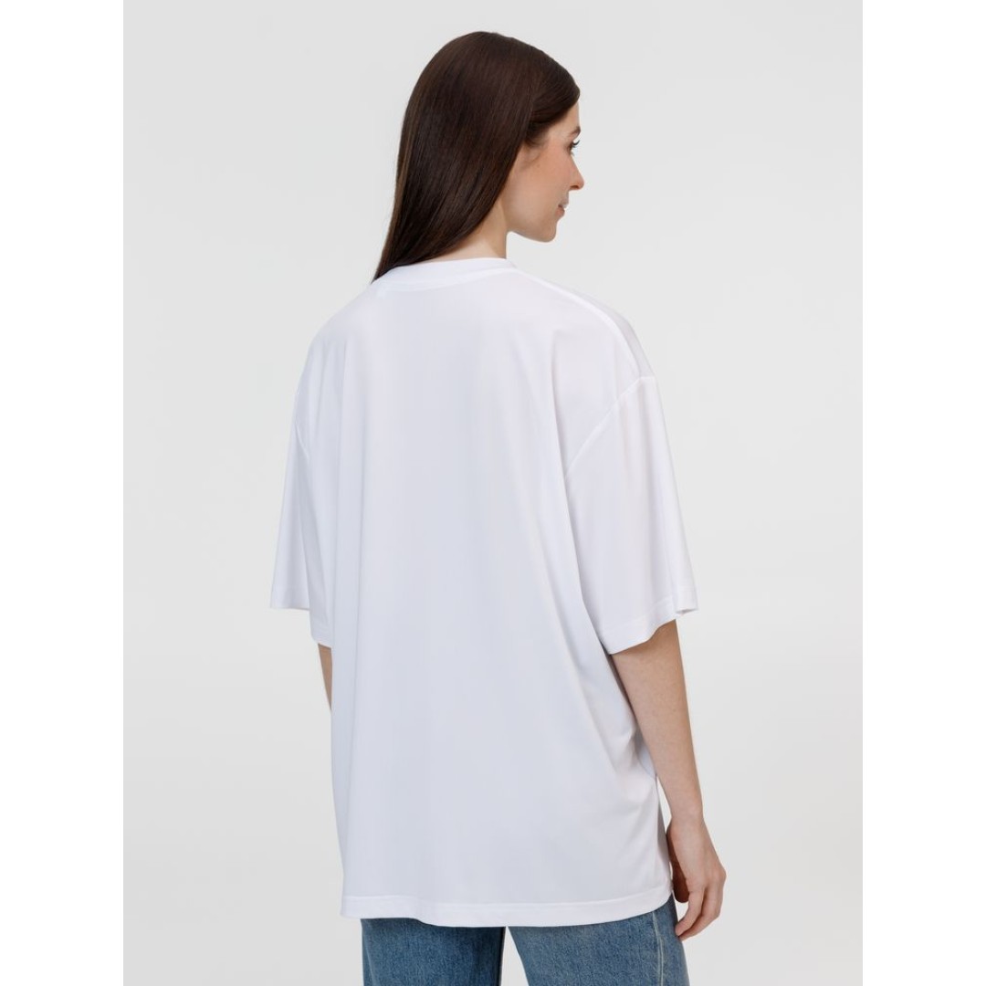 Футболка из бифлекса Morfiss, белая, размер XS/S