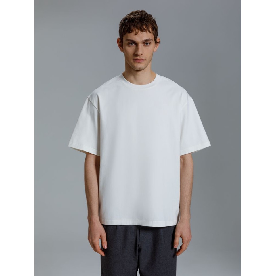 Футболка оверсайз Kangas, белая, M/L