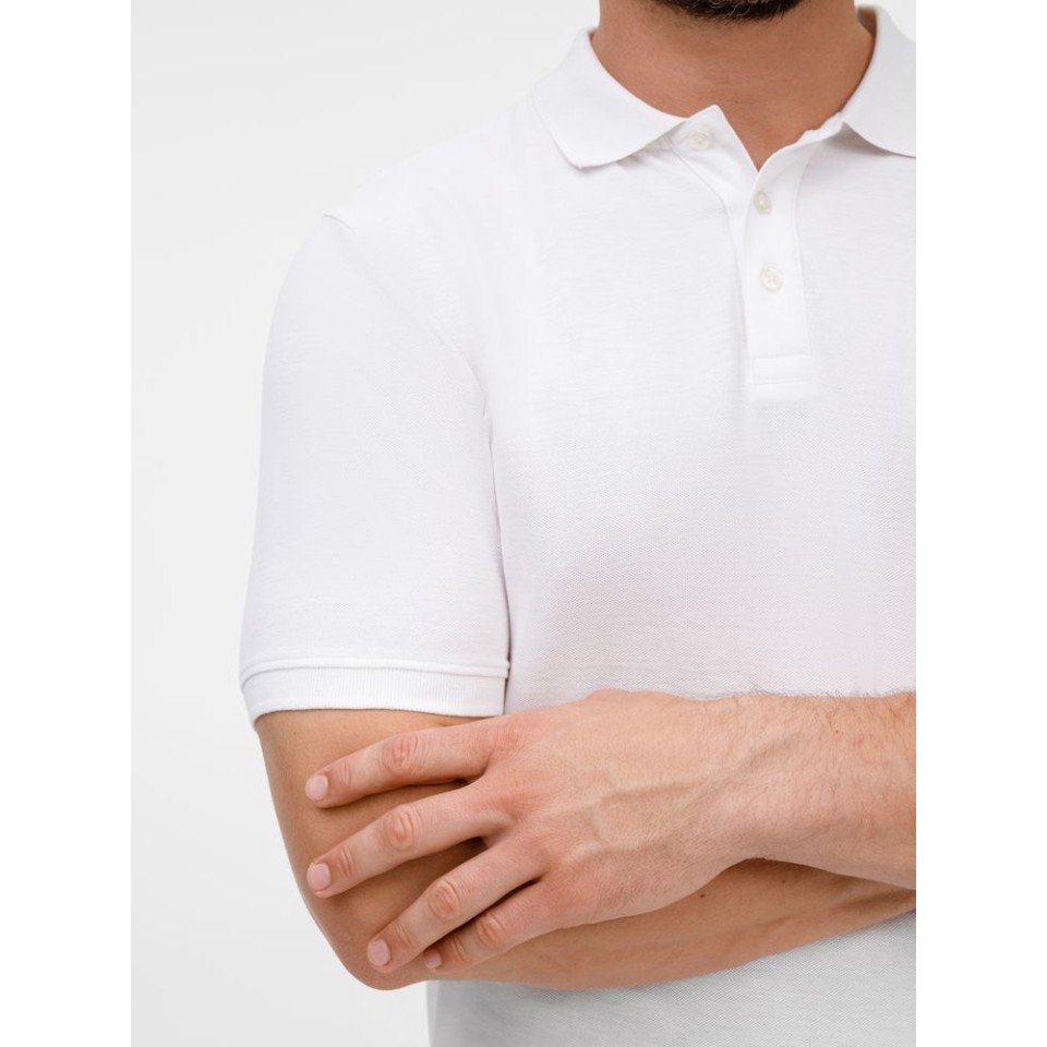 Рубашка поло унисекс Upswing, белая, размер XXL