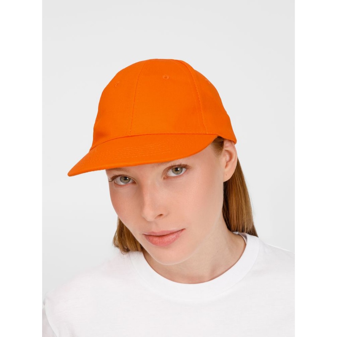 Бейсболка Apollo, оранжевая