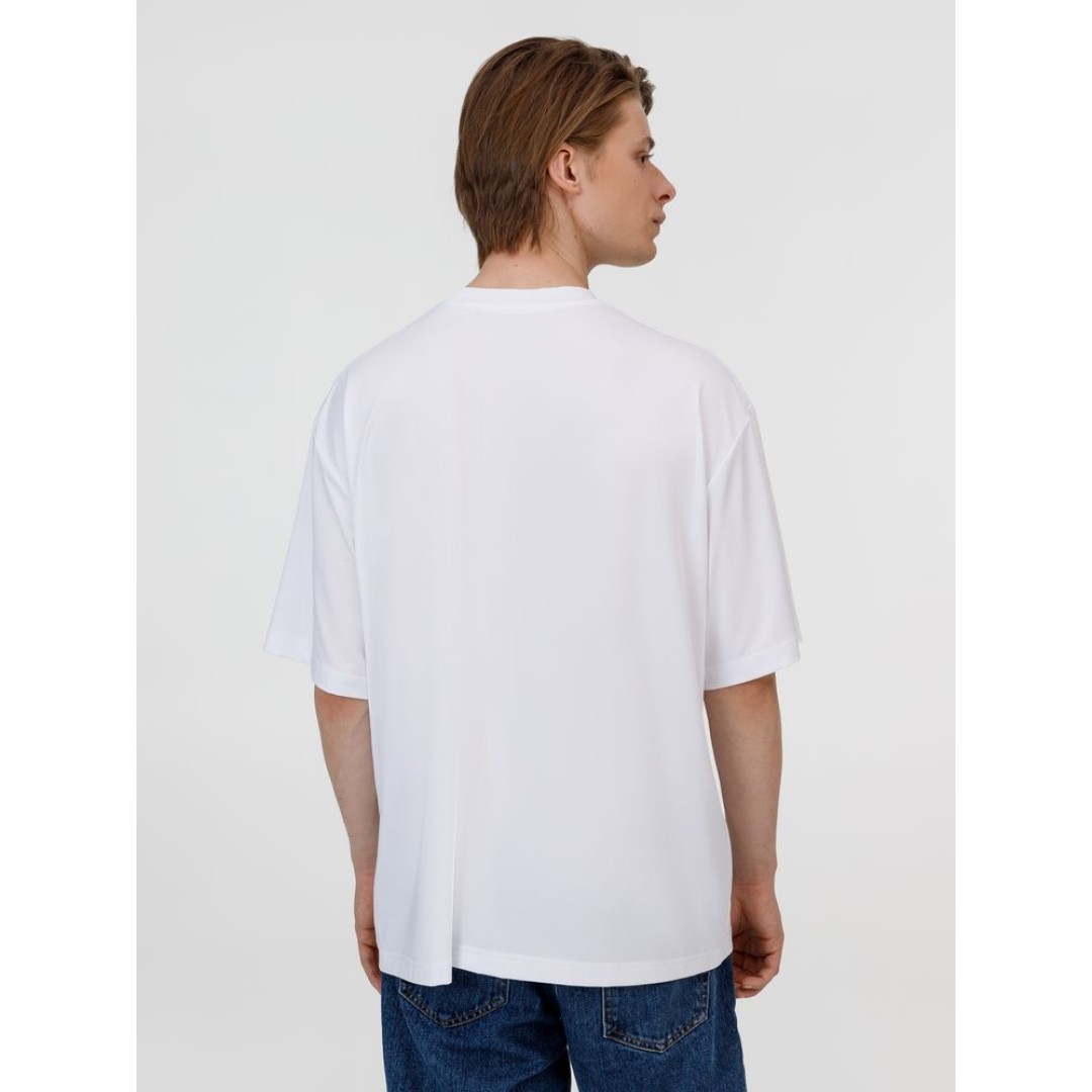 Футболка из бифлекса Morfiss, белая, размер XS/S