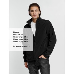 Куртка софтшелл мужская Race Men черная, 3XL