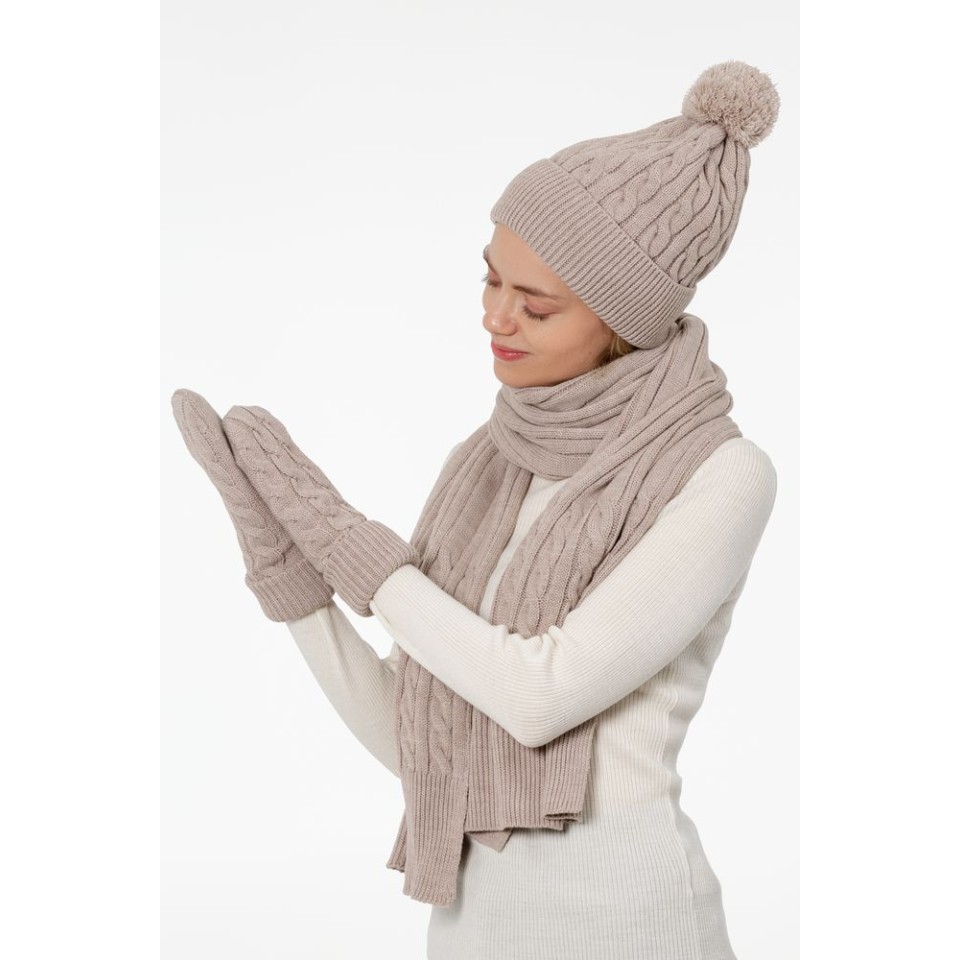 Набор Heat Trick, бежевый меланж