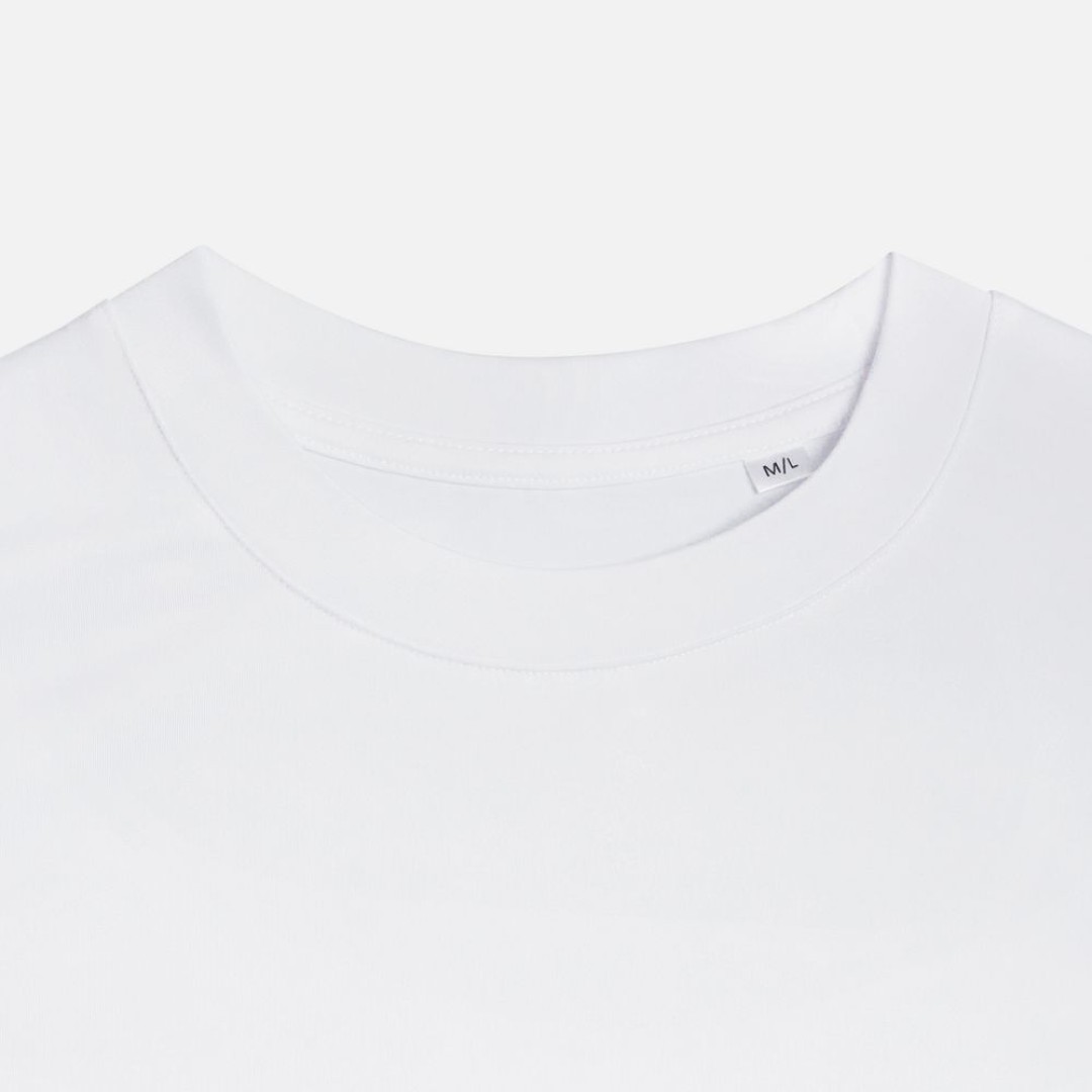 Футболка из бифлекса Morfiss, белая, размер XS/S