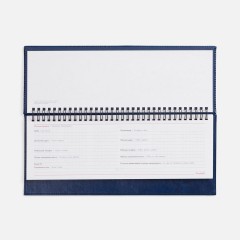 Планинг Faro, датированный, синий