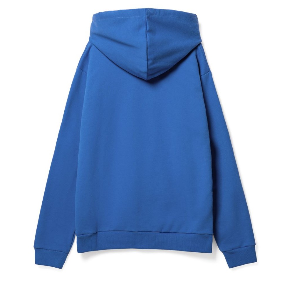 Худи унисекс Tuloksa 280, ярко-синее, размер XL