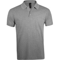 Рубашка поло мужская Prime Men 200 серый меланж, M