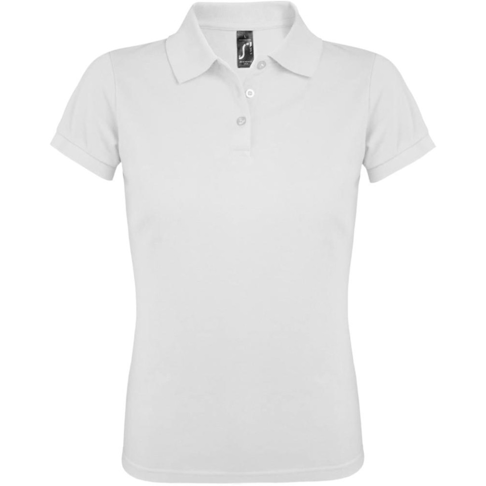Рубашка поло женская Prime Women 200 белая, L