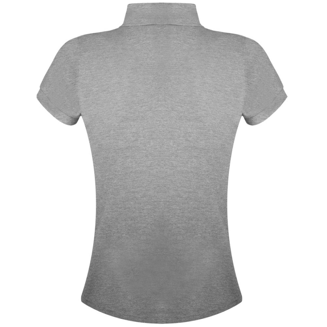 Рубашка поло женская Prime Women 200 серый меланж, XL