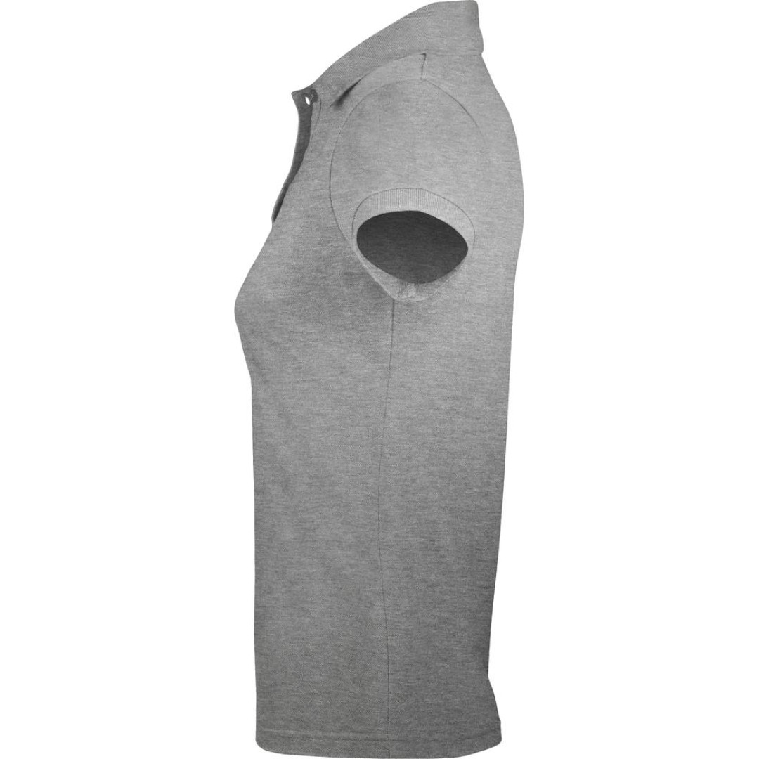 Рубашка поло женская Prime Women 200 серый меланж, XL