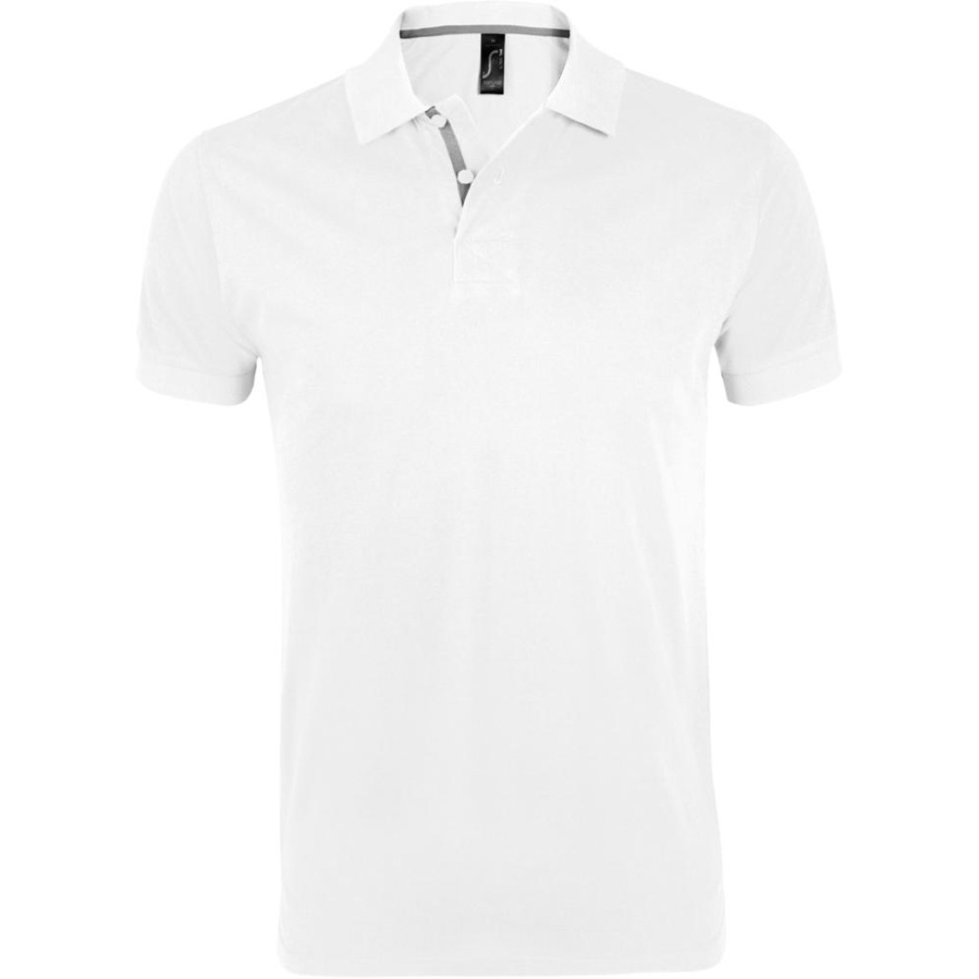 Рубашка поло мужская Portland Men 200 белая, XXL