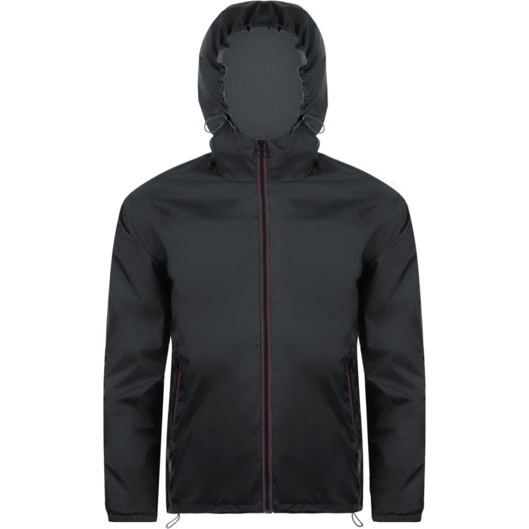 Ветровка Skate, черная с серым