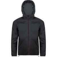 Ветровка Skate черная с серым, L