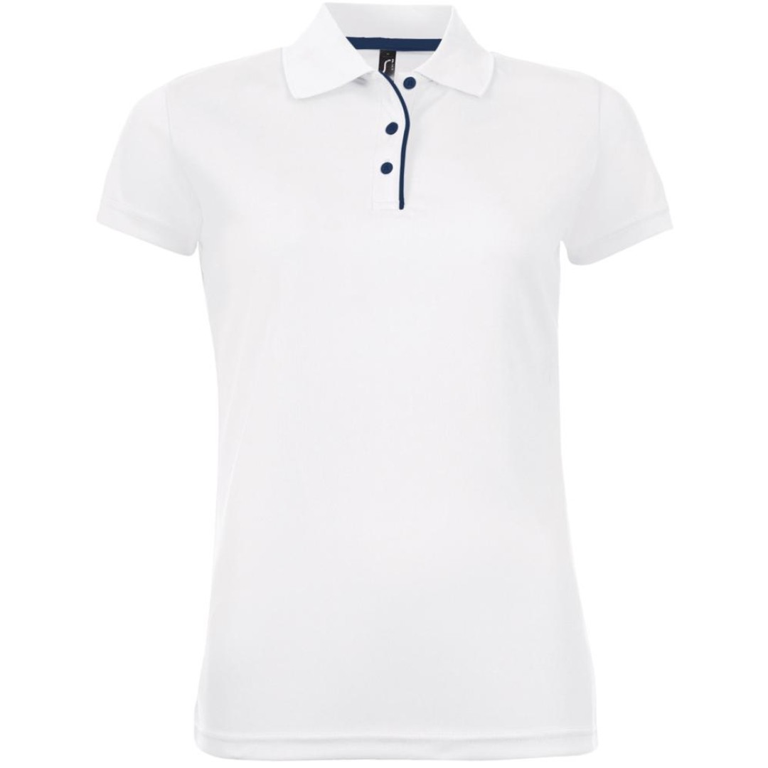 Рубашка поло женская Performer Women 180 белая, M
