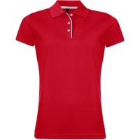 Рубашка поло женская Performer Women 180 красная, L