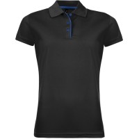 Рубашка поло женская Performer Women 180 черная, L