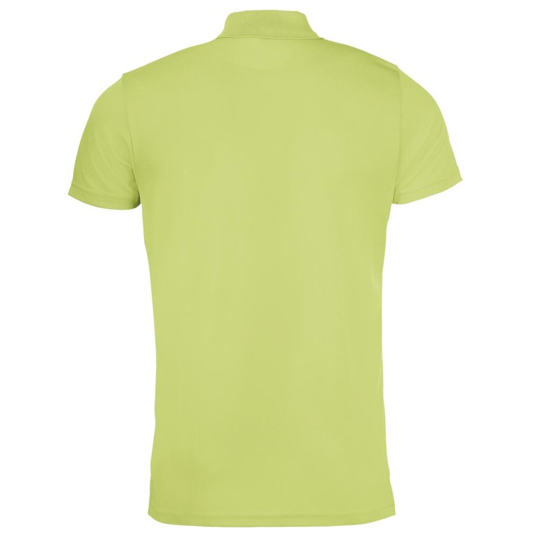 Рубашка поло мужская Performer Men 180 зеленое яблоко