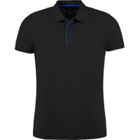 Рубашка поло мужская Performer Men 180 черная, XL