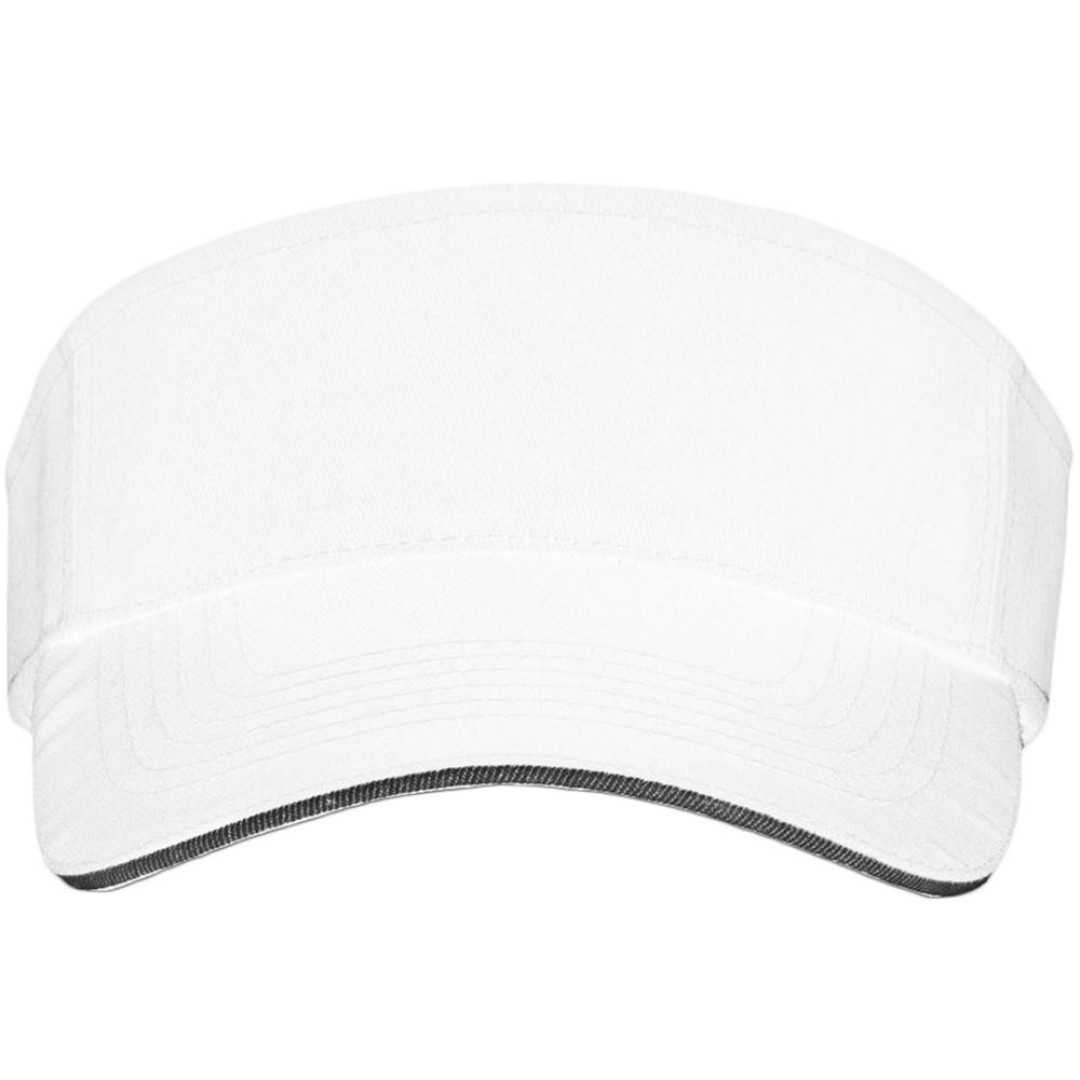 Козырек Ace, белый с черным