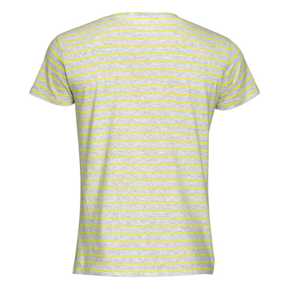 Футболка Miles Men серый с желтым, L