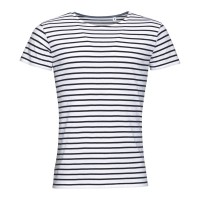 Футболка Miles Men белая с темно-синим, L