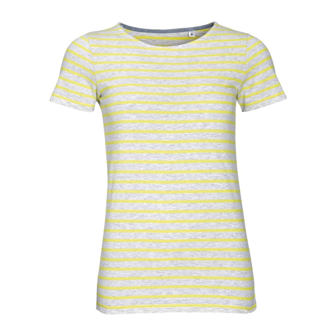 Футболка Miles Women серый с желтым, XXL