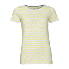 Футболка Miles Women серый с желтым, L