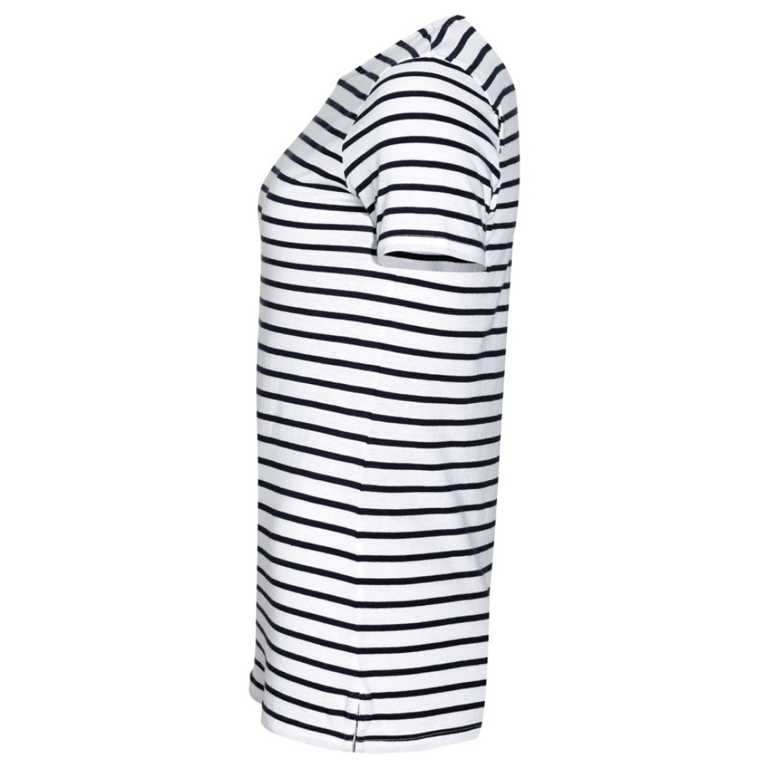 Футболка Miles Women белая с темно-синим, XS