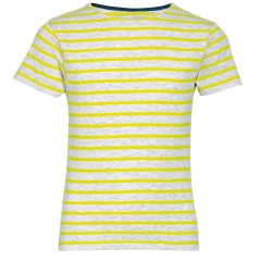 Футболка Miles Kids серый с желтым, 04Y