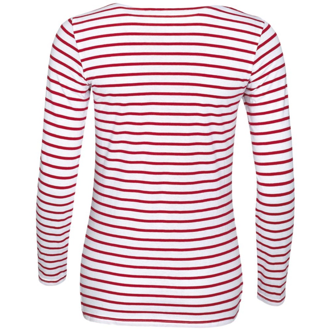 Футболка женская Marine Women, белый/красный, XS