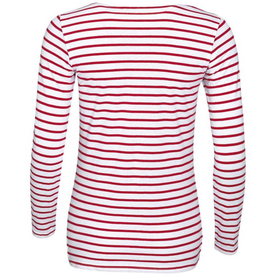 Футболка женская Marine Women, белый/красный, XL