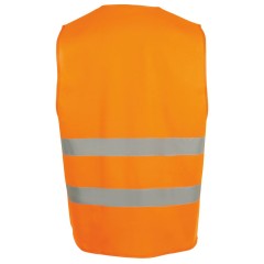 Жилет светоотражающий Secure Pro оранжевый неон, S/M