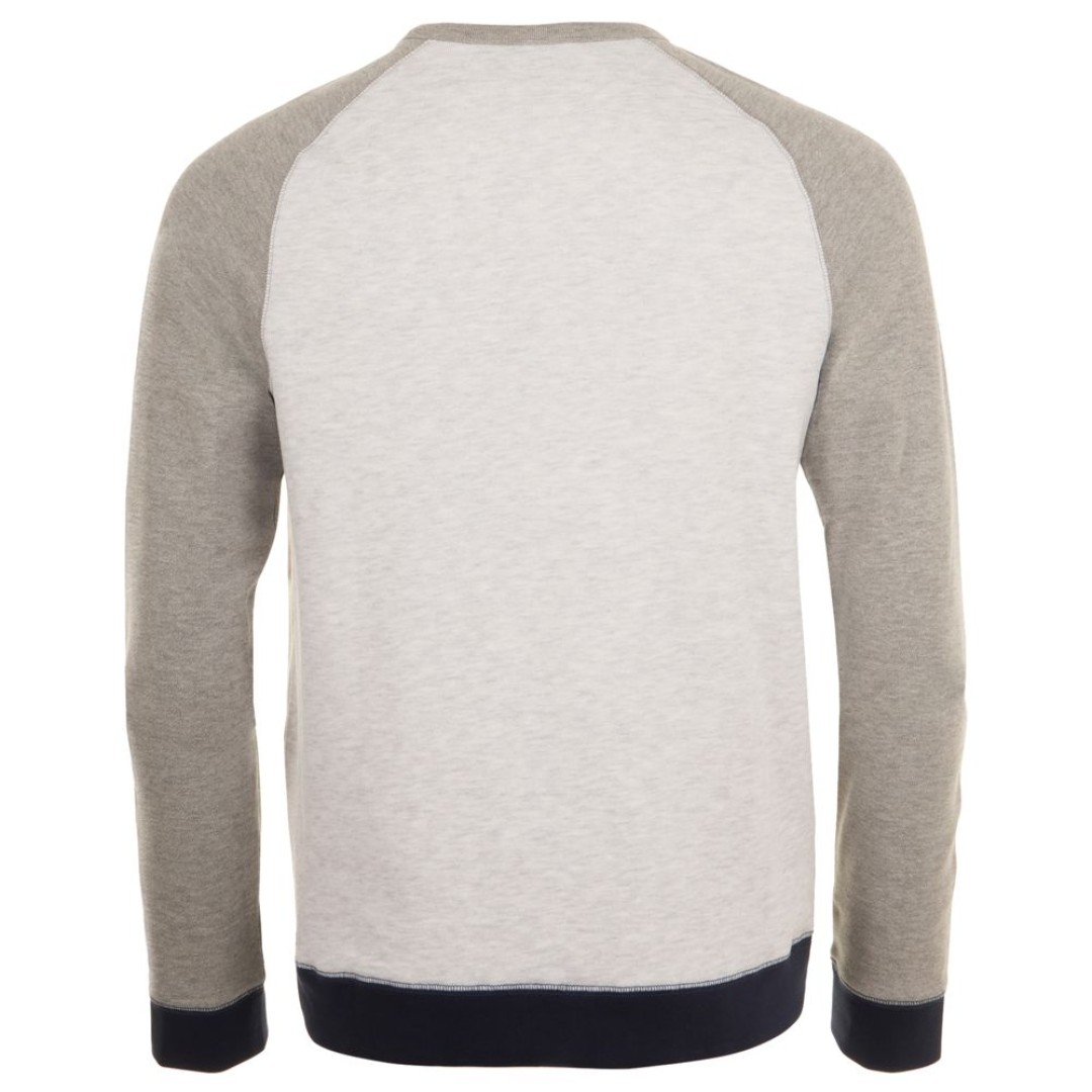 Толстовка унисекс Sandro светлый/темный меланж, XS